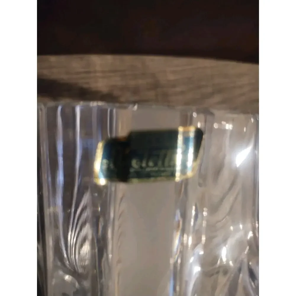 Violetta Wedding Head table 24% Lead Crystal Ice Bucket Holder wine champagne